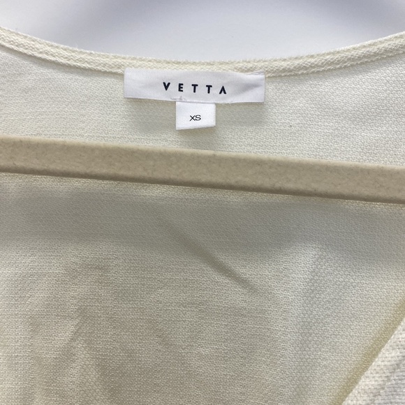 Vetta The Gathered Sleeve Wrap Top XS - Picture 6 of 8